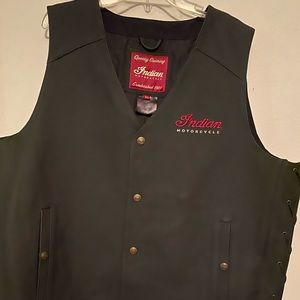 Indian Motorcycle Leather Vest